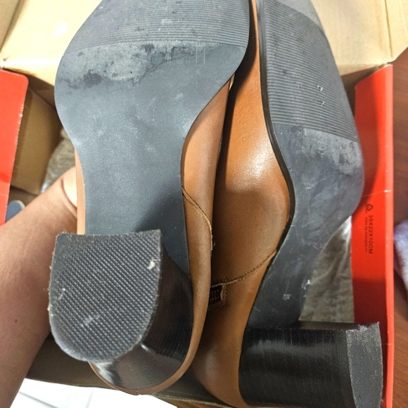 Karen Scott Women's Leather Ankle Boots Size 7.6 - Picture 16 of 16